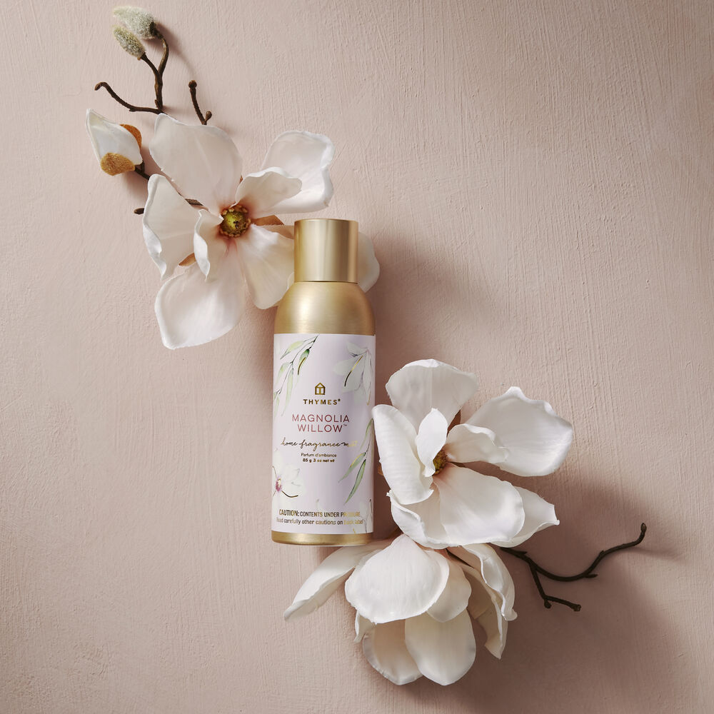 Thymes Magnolia Willow Home Fragrance Mist is made with naturally dervied ingredients image number 2